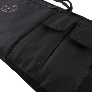 Pokrowiec Forsport AR Tactical na dwie jednostki broni 107 cm - czarny, haft celownik VX