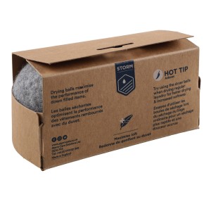 Kulki do pielęganacji puchu Storm Dryer Balls Twin Pack