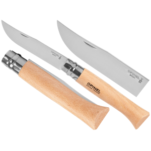 Nóż składany Opinel 12 inox buk
