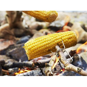 Szpic do pieczenia Light My Fire Grandpa's FireFork Bio zielony i rożowy