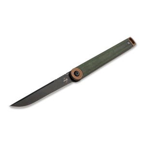 Nóż Böker Plus Kaizen Green Canvas Micarta