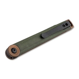Nóż Böker Plus Kaizen Green Canvas Micarta