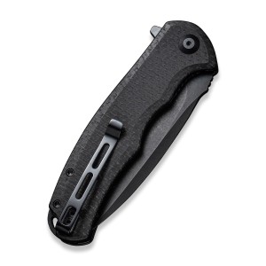 Nóż CIVIVI Praxis 9Cr18MoV Micarta All Black C803G