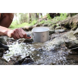 Trangia T-Cup z czarnym uchwytem + pokrywka