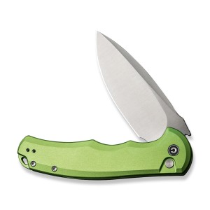 Nóż CIVIVI Button Lock Praxis Aluminum Green
