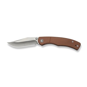 Nóż CIVIVI Clingman Nitro-V Micarta Brown C23065-3
