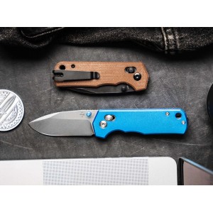 Nóż Böker Plus Rockstub Blue Elox 14C28N