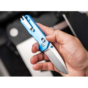 Nóż Böker Plus Rockstub Blue Elox 14C28N