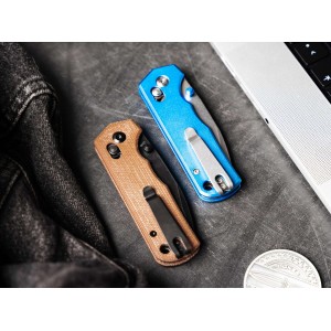 Nóż Böker Plus Rockstub Brown Micarta 2.0 14C28N