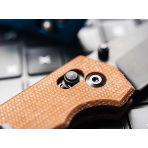 Nóż Böker Plus Rockstub Brown Micarta 2.0 14C28N