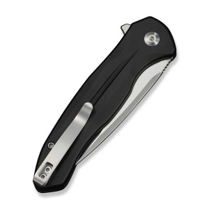 Nóż CIVIVI Button Lock Kitefin Black Alu 14C28N