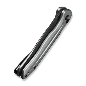 Nóż CIVIVI Button Lock Kitefin Silver Alu 14C28N
