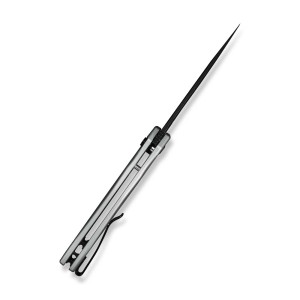 Nóż CIVIVI Button Lock Kitefin Silver Alu 14C28N