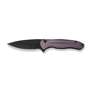 Nóż CIVIVI Button Lock Kitefin Purple Alu 14C28N
