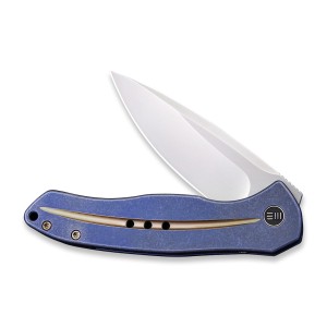 Nóż WE Knife Kitefin Blue Titanium S35VN