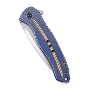 Nóż WE Knife Kitefin Blue Titanium S35VN