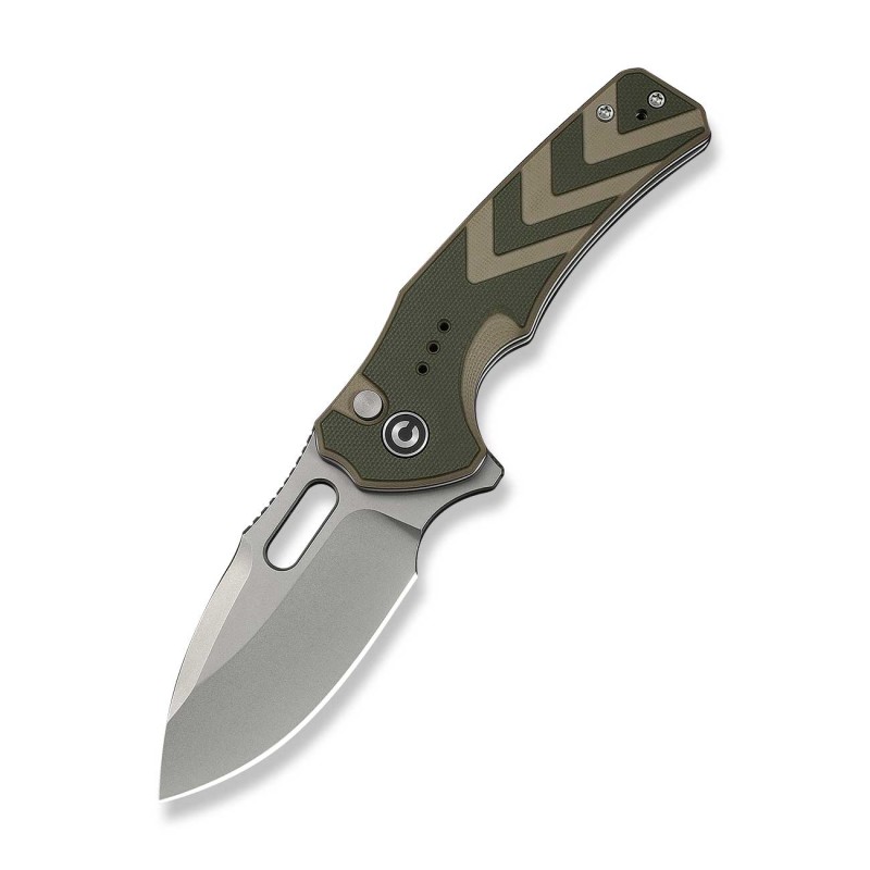 Nóż CIVIVI Vexron G10 Milled Green Tan 14C28N