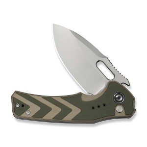 Nóż CIVIVI Vexron G10 Milled Green Tan 14C28N