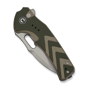 Nóż CIVIVI Vexron G10 Milled Green Tan 14C28N