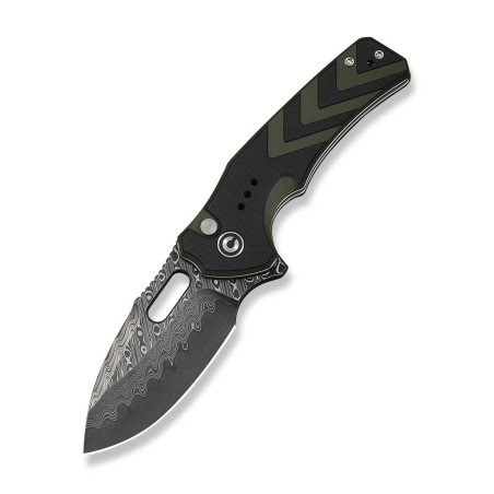 Nóż CIVIVI Vexron Damast G10 Milled Black Green