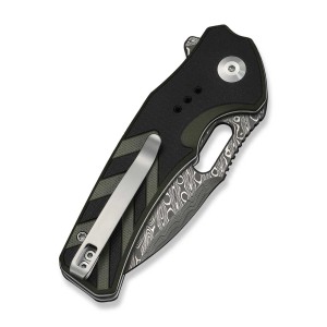 Nóż CIVIVI Vexron Damast G10 Milled Black Green