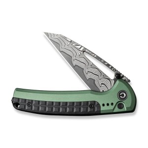 Nóż CIVIVI Sentinel Strike Damast Green Alu FRN