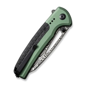 Nóż CIVIVI Sentinel Strike Damast Green Alu FRN