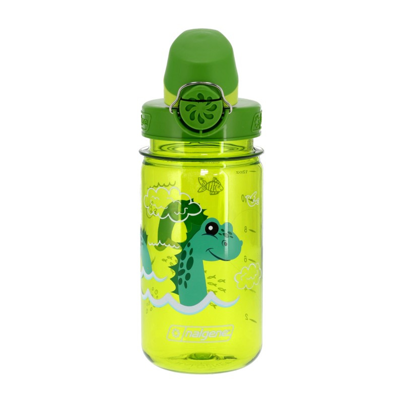 Butelka dziecięca Nalgene On The Fly 350 ml - green nessie