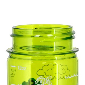 Butelka dziecięca Nalgene On The Fly 350 ml - green nessie