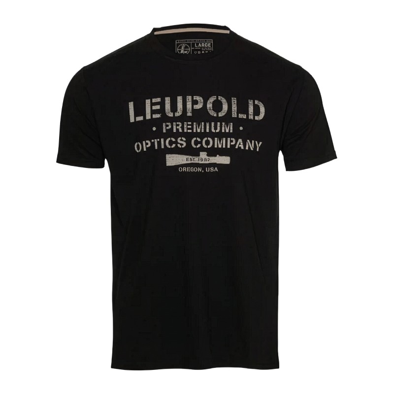 Koszulka męska Leupold Stencil Black