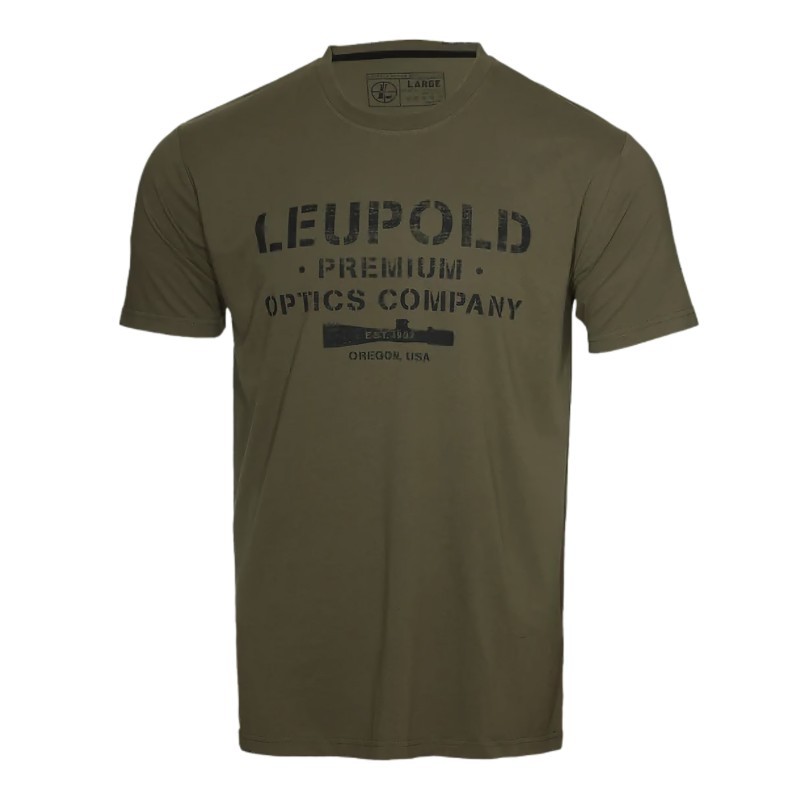 Koszulka męska Leupold Stencil Light olive