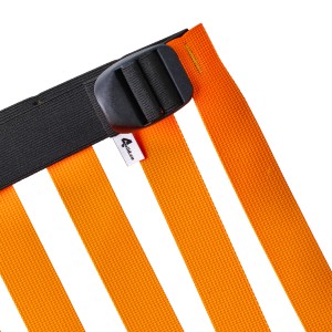 Obroża na polowania zbiorowe 4wild fladry 38-52 cm pomarańczowa