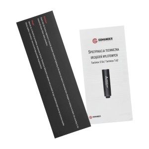 Tłumik do broni Gomander Tactinox DT 5,56 5/8x24 BLK