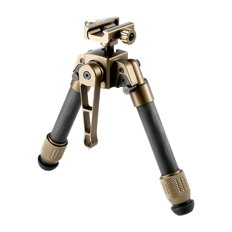 Bipod karbonowy Linko Gear HB-C04 na picatinny brązowy