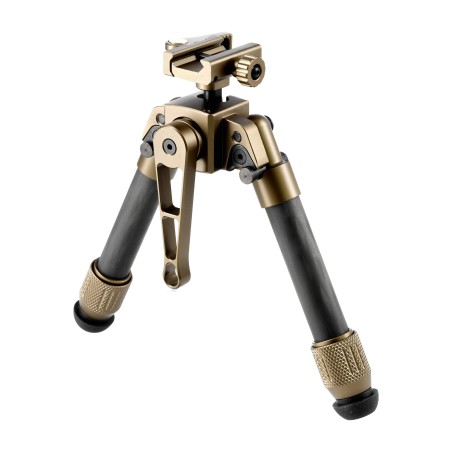 Bipod karbonowy Linko Gear HB-C04 na picatinny brązowy
