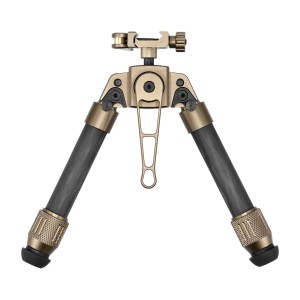 Bipod karbonowy Linko Gear HB-C04 na picatinny brązowy