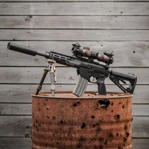 Bipod karbonowy Linko Gear HB-C04 na picatinny brązowy