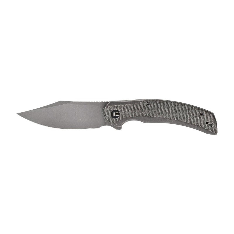 Nóż składany WE Knife Snick WE19022F-5 gray / dark green micarta