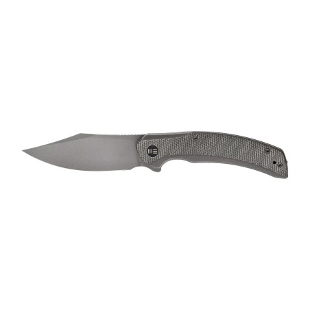 Nóż składany WE Knife Snick WE19022F-5 gray / dark green micarta