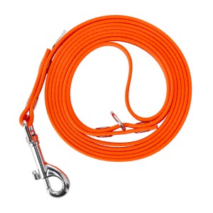 Smycz BioThane 4wild wodoodporna 200 cm pomarańczowa
