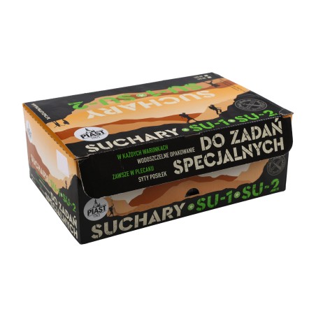 Suchary wojskowe Piast specjalne SU-1 45 g display 60 szt.