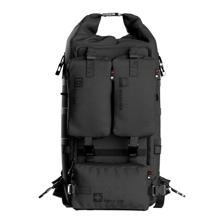 Zestaw awaryjny Help Bag MAX PRO 5.0 plecak ewakuacyjny z wyposażeniem, czarny