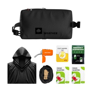 Zestaw awaryjny Help Bag MAX PRO 5.0 plecak ewakuacyjny z wyposażeniem, czarny