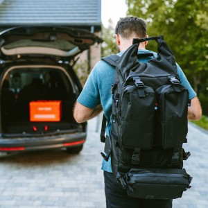 Zestaw awaryjny Help Bag MAX PRO 5.0 plecak ewakuacyjny z wyposażeniem, czarny