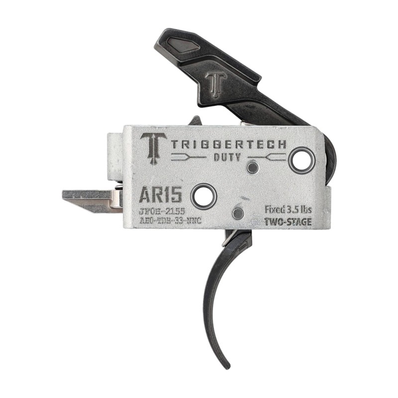 Spust Triggertech AR15 Duty 3,5 lb - język spustowy zakrzywiony - Two Stage