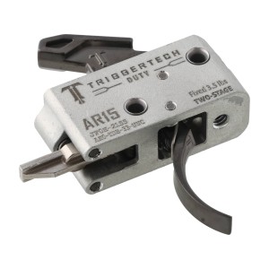 Spust Triggertech AR15 Duty 3,5 lb - język spustowy zakrzywiony - Two Stage