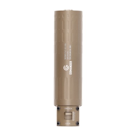 Tłumik do broni Gomander Tactinox QD-Lock L 7,62 mm M26x1,5 FDE