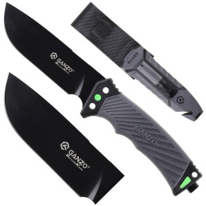 Nóż bushcraft Ganzo G8012V2-GY