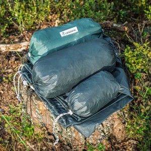 Tarp hamakowy Lesovik HEKSA silver pine