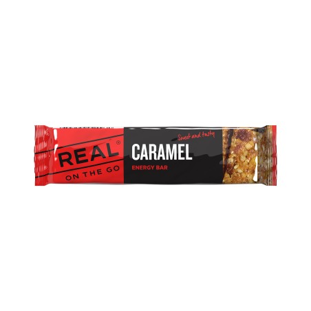 Baton energetyczny Real Turmat Energy Bar Caramel 40 g - karmelowy